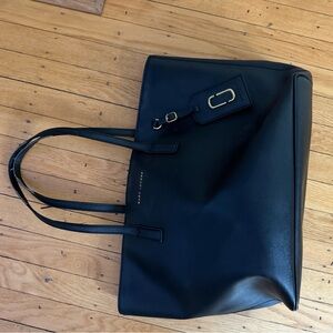 Marc Jacobs Black and Patterned Interior Bag